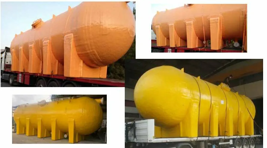 مخزن FRP 1 مخزن FRP