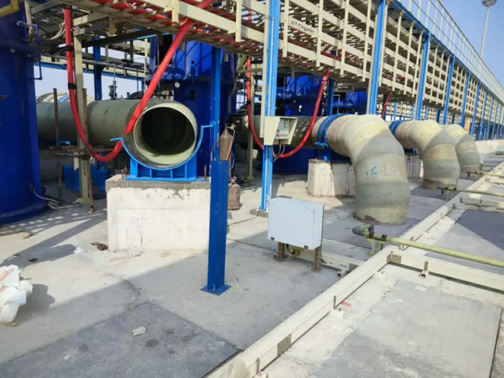 نحوه اتصال لوله های grp